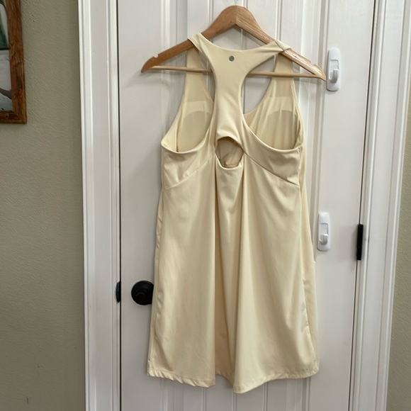 CALIA nude slip dress with built in shapewear underneath. L - Picture 2 of 9